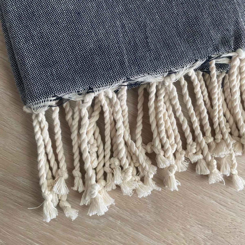 Telo mare fouta cotone blu oltremare