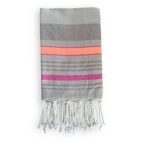 Telo mare fouta cotone beige