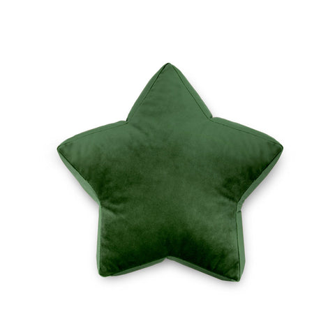 Cuscino Stella in Velluto Verde